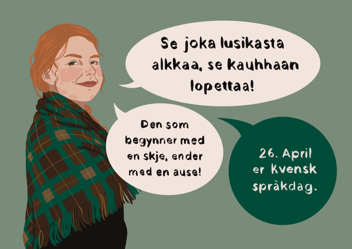 April, kvensk kalenderprosjekt