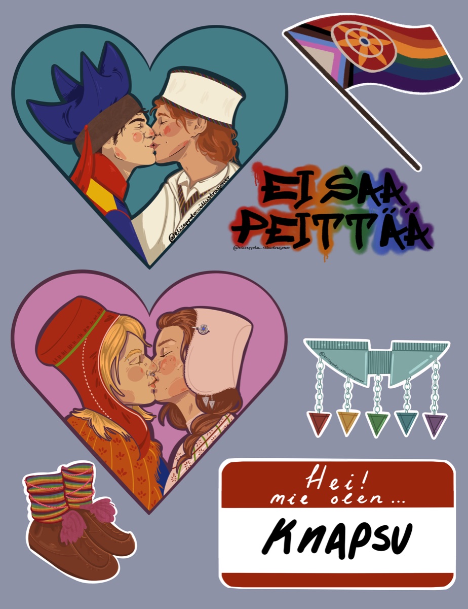 Pride klistremerker